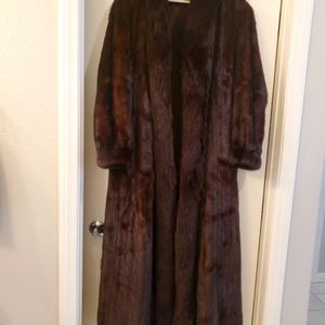 Mink Fox collar, 20W, sable